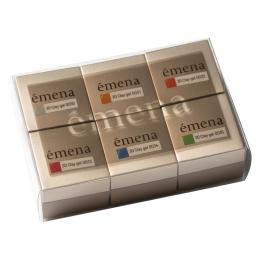 エメナ 3Dクレイジェル 4g 6色セット 0030-0035 EMENA-3D6D