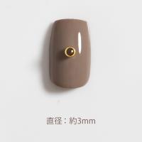 エメナ アートパーツ ローリングボール ゴールド 3mm 60個 E-AP020