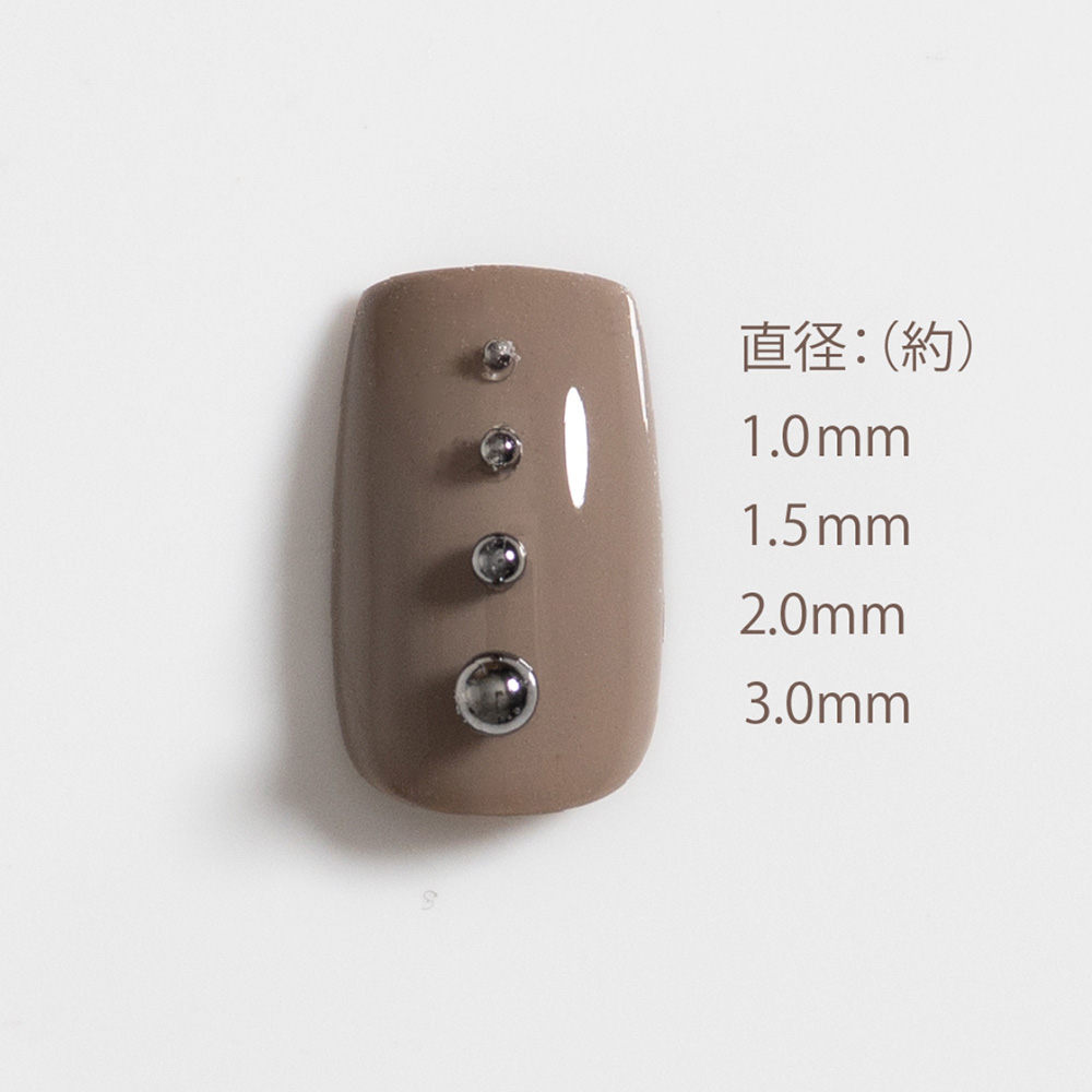 エメナ アートパーツ ブリオンサイズMIX メタリック E-AP029