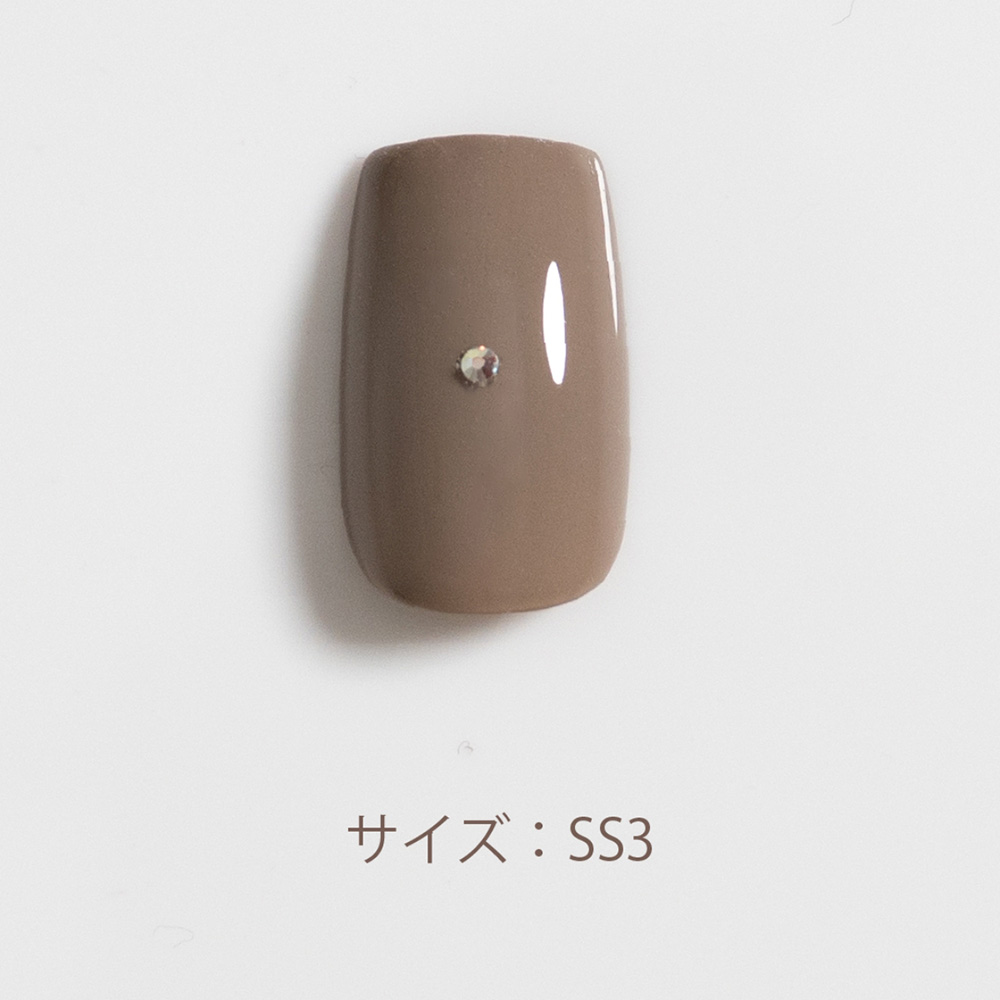 エメナ プレシオサ オーロラSS3 フラットバックラインストーン 20P E-APS039