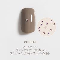 エメナ プレシオサ オーロラSS5 フラットバックラインストーン 55P E-APS040