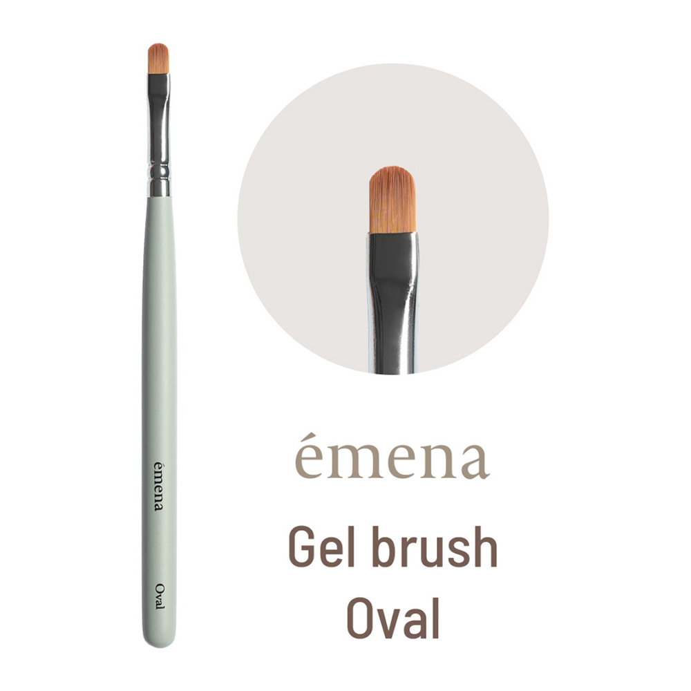 エメナ ジェルブラシ オーバル E-BROV