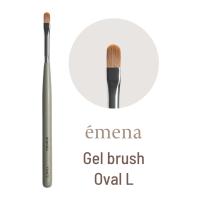 エメナ ジェルブラシ オーバルL E-BROL