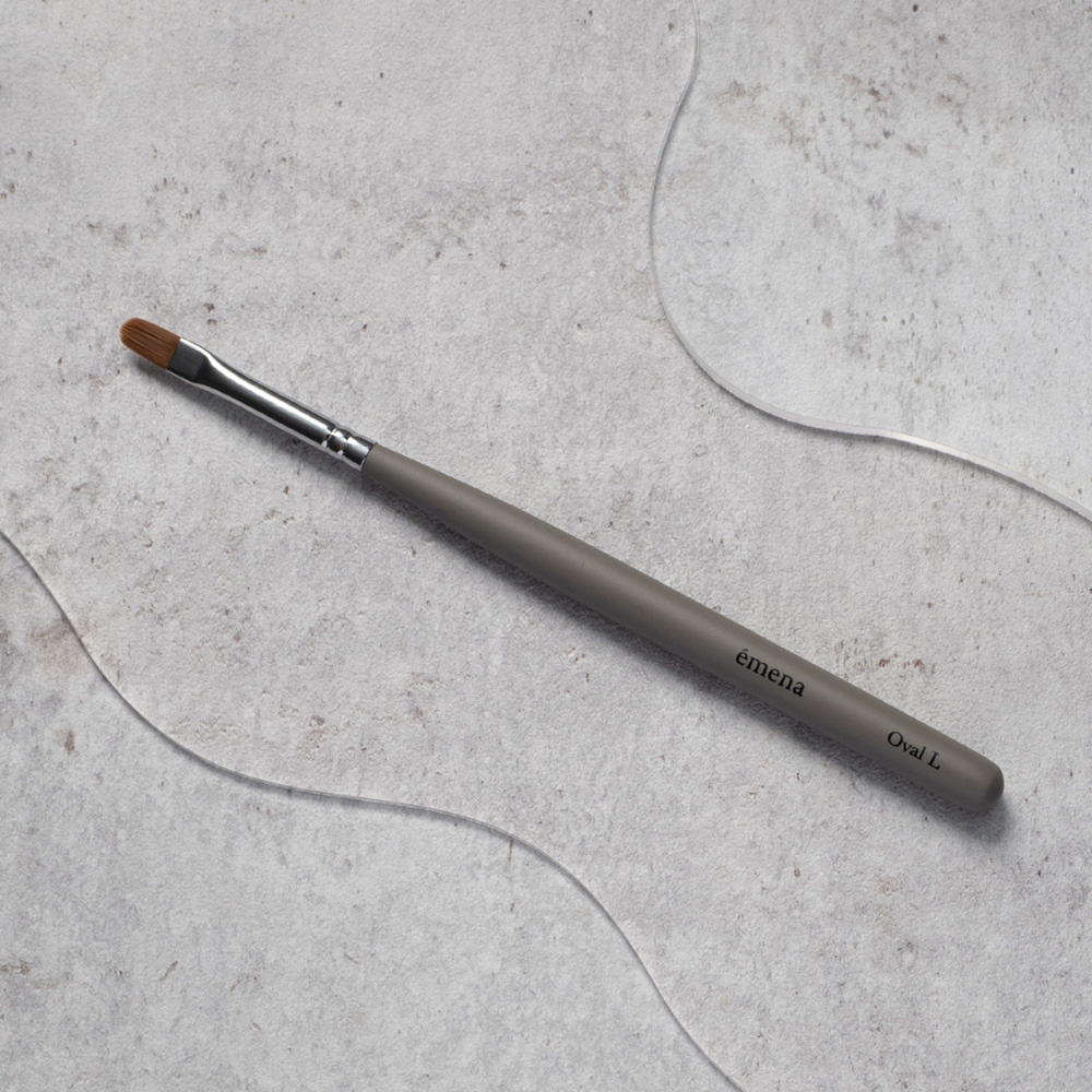 エメナ ジェルブラシ オーバルL E-BROL