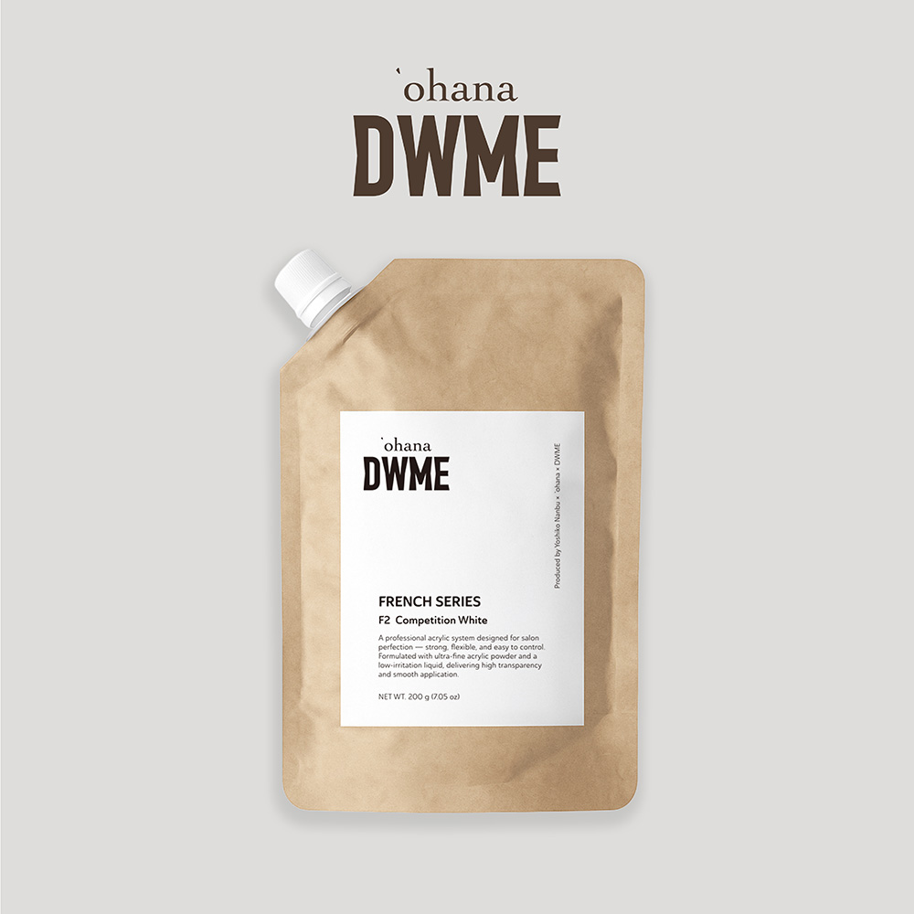 ‘ohana×DWME フレンチシリーズ 200g F2 コンペホワイト #8807
