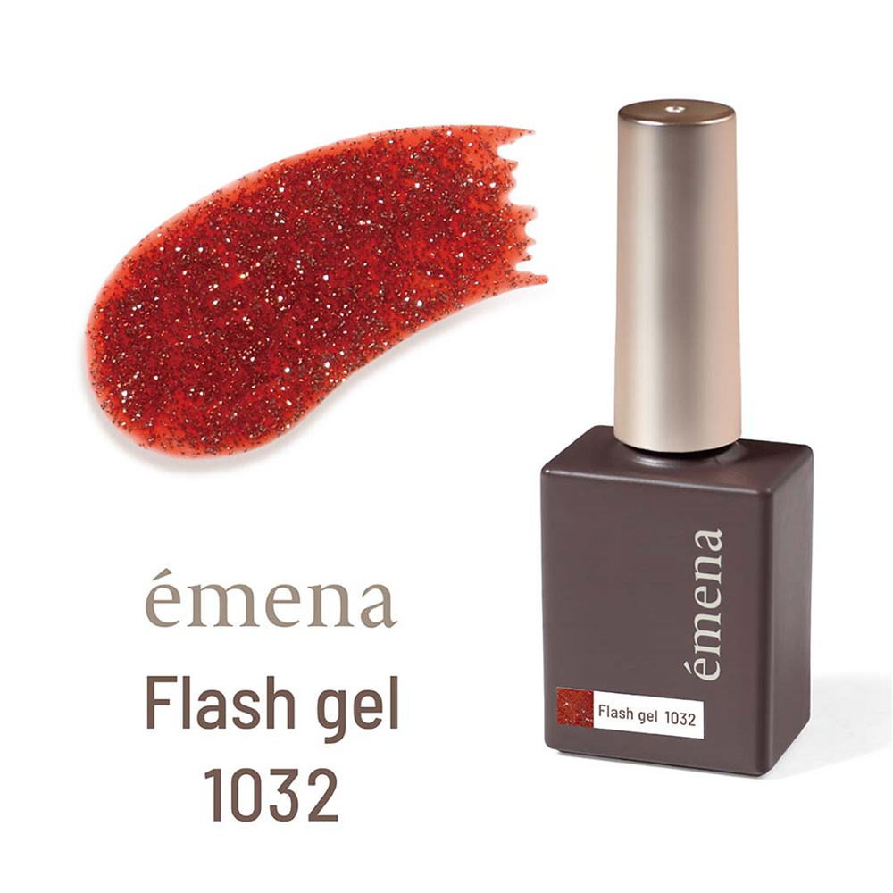 エメナ フラッシュジェル 8g ディアボロレッド 1032 E-FL1032