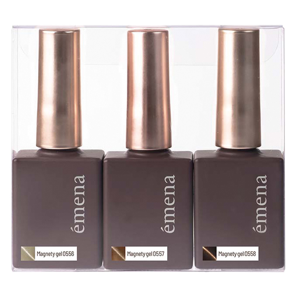 エメナ マグネティジェル 8g 3色セット 0556-0558 EMENA-MG3G