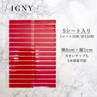 IGNY チップディスプレイ用両面テープ 5シート入 IG069