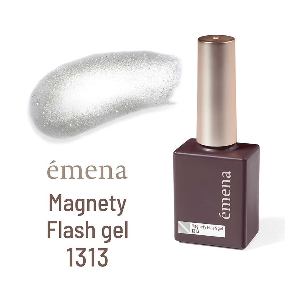 エメナ マグネティフラッシュジェル 8g グリマークリア 1313 E-MF1313