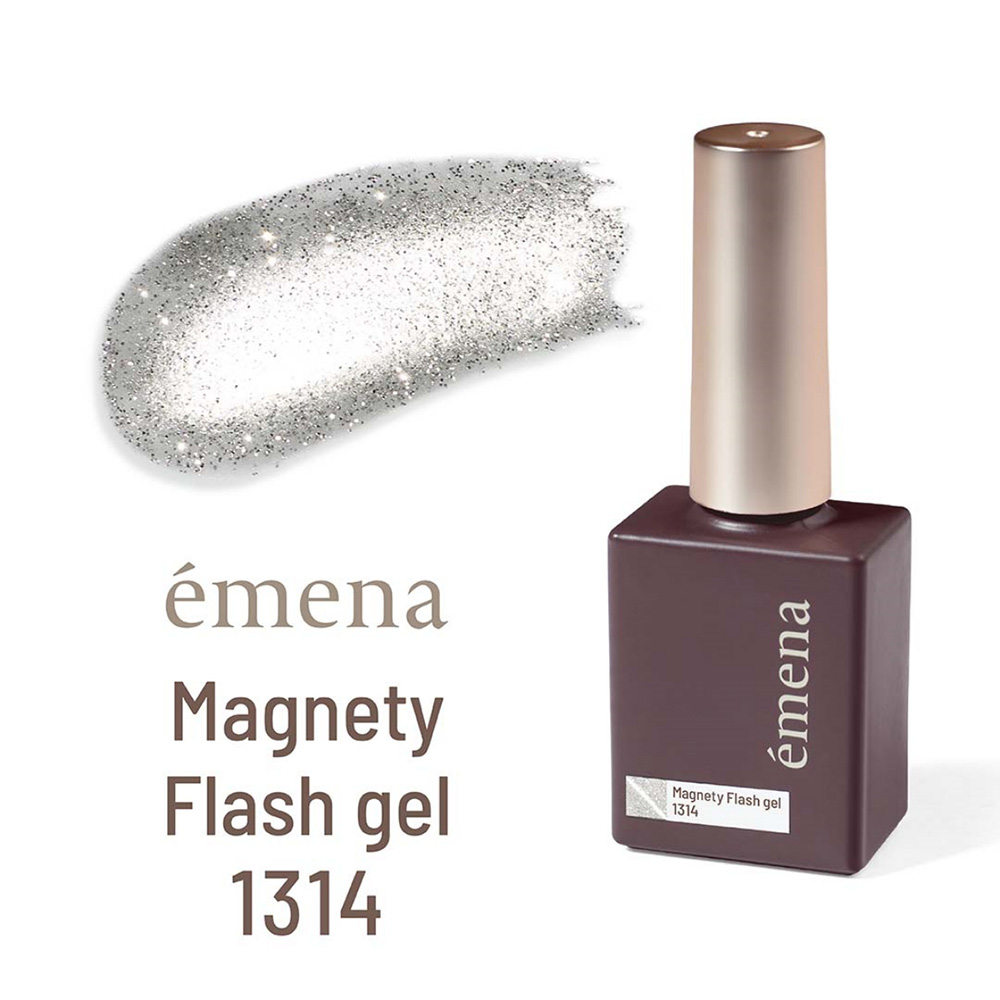 エメナ マグネティフラッシュジェル 8g スパークリングクリア 1314 E-MF1314