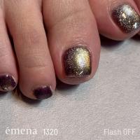 エメナ マグネティフラッシュジェル 8g パープルヘイズギャラクシー 1320 E-MF1320