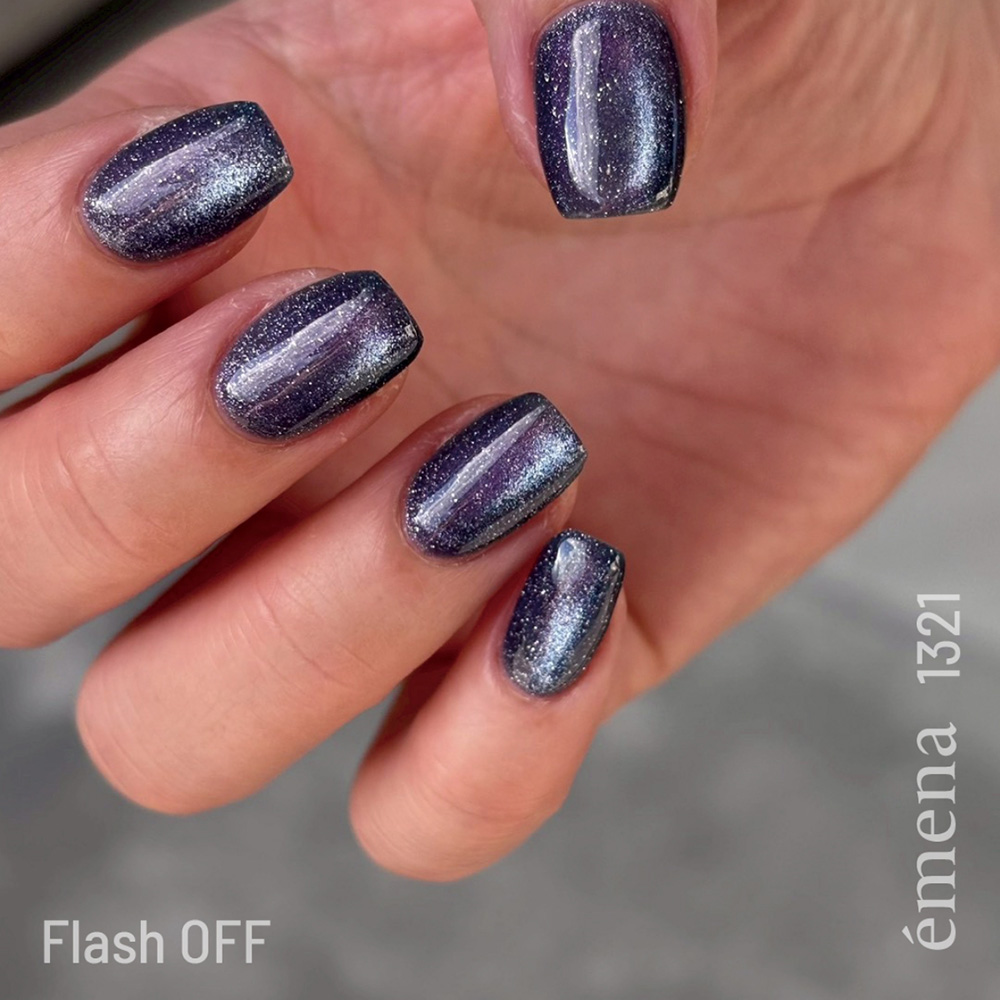 エメナ マグネティフラッシュジェル 8g アンドロメダギャラクシー 1321 E-MF1321