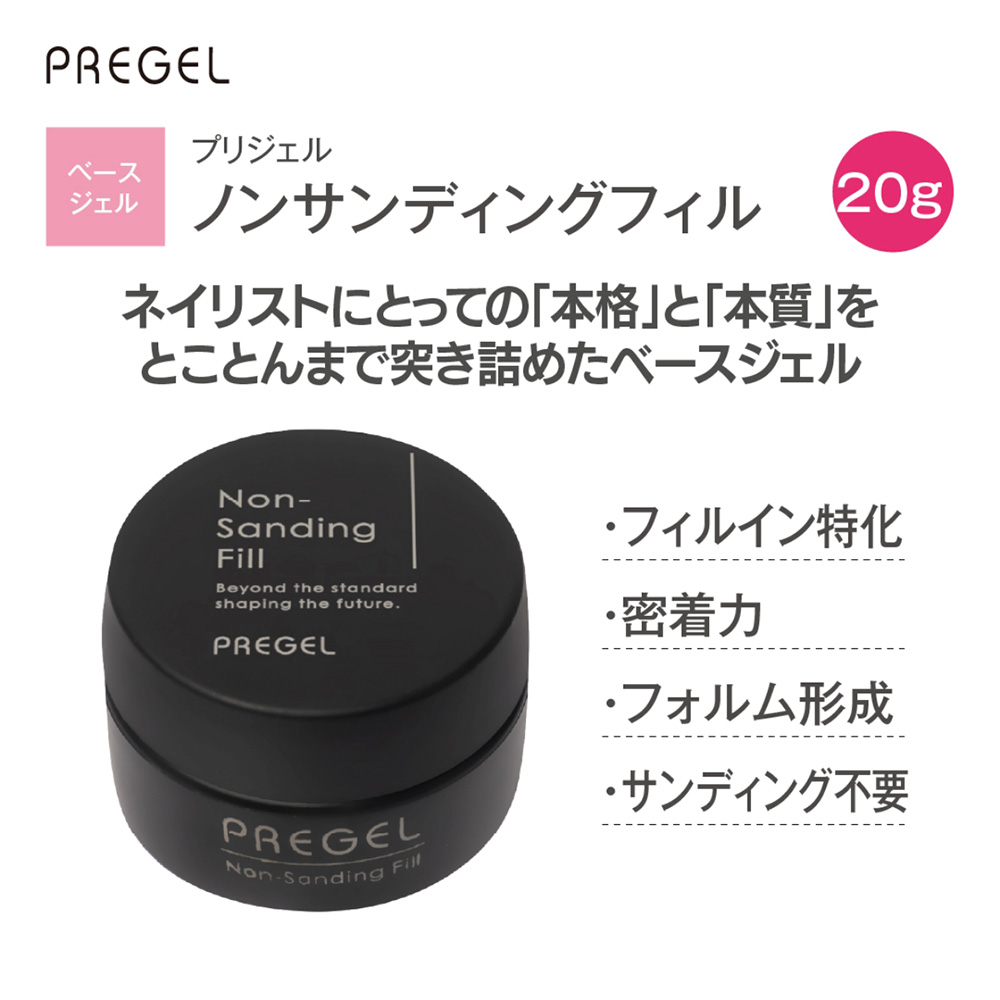 PREGEL ノンサンディングフィル 20g PG-NF-20