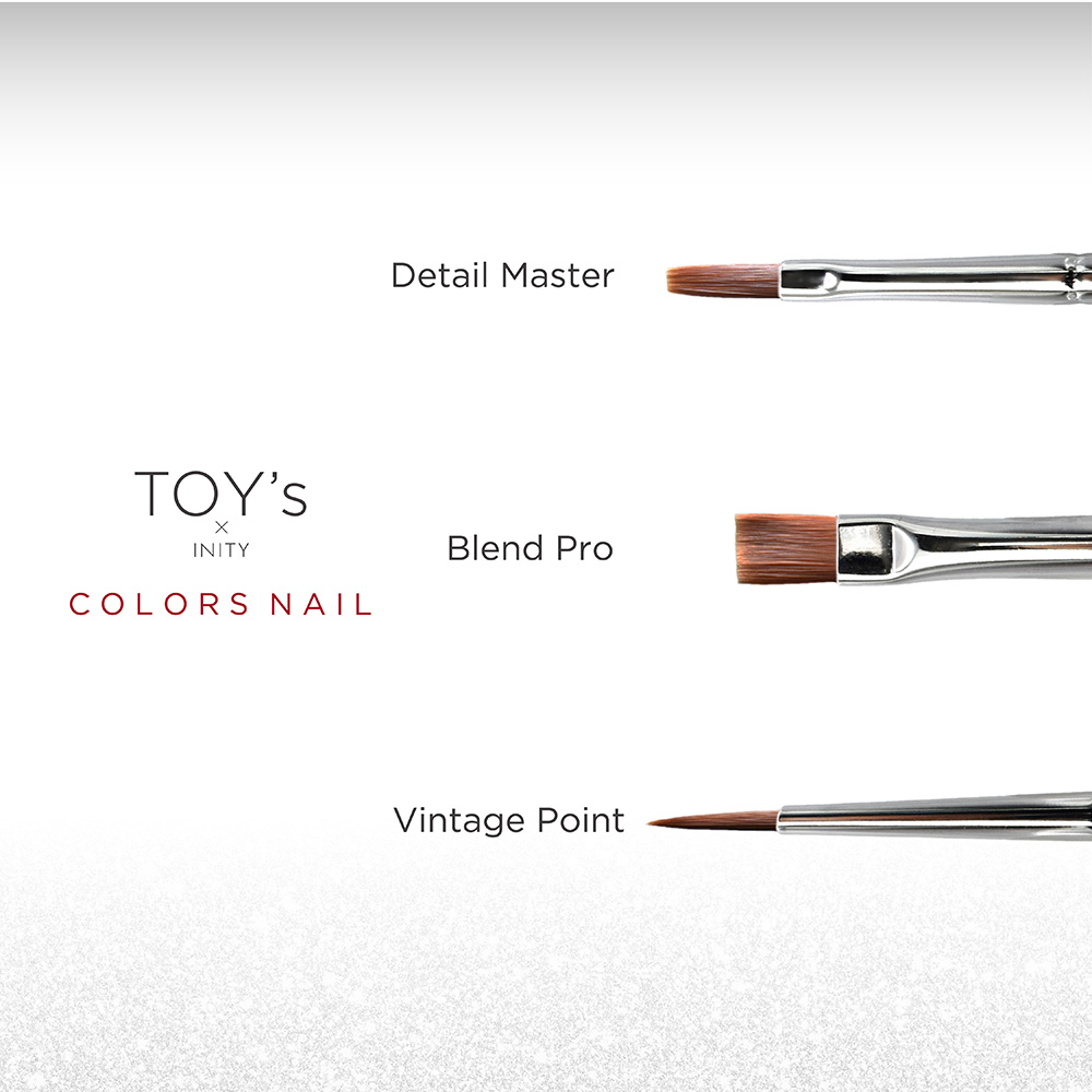 TOY's×INITY Brush COLORS NAIL ヴィンテージポイント T-CNB-VP