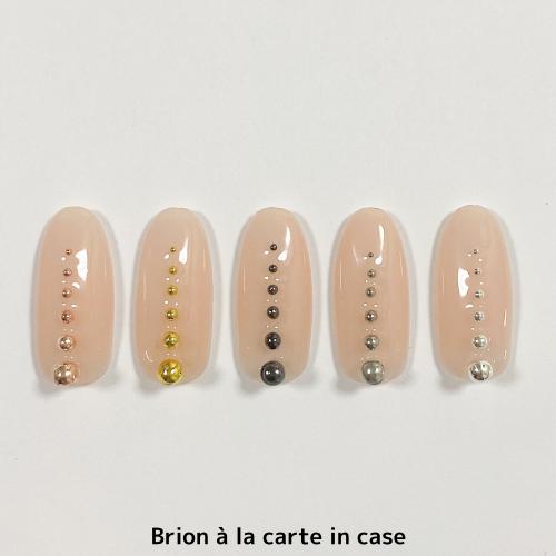 KiraNail ブリオンアラカルトケース ピンクゴールド BR-CAS-PGO