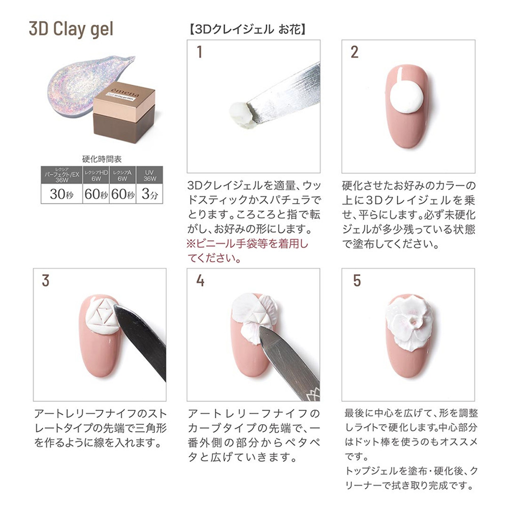 エメナ 3Dクレイジェル 4g 0902 E-TC0902