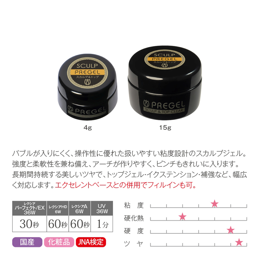 PREGEL スカルプ&トップクリア 4g PG-TC-4