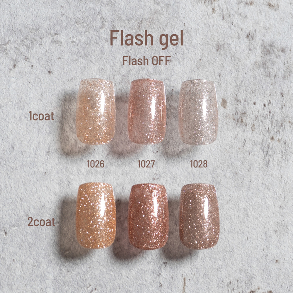 エメナ フラッシュジェル 8g 3色セット 1026-1028 EMENA-FL3A