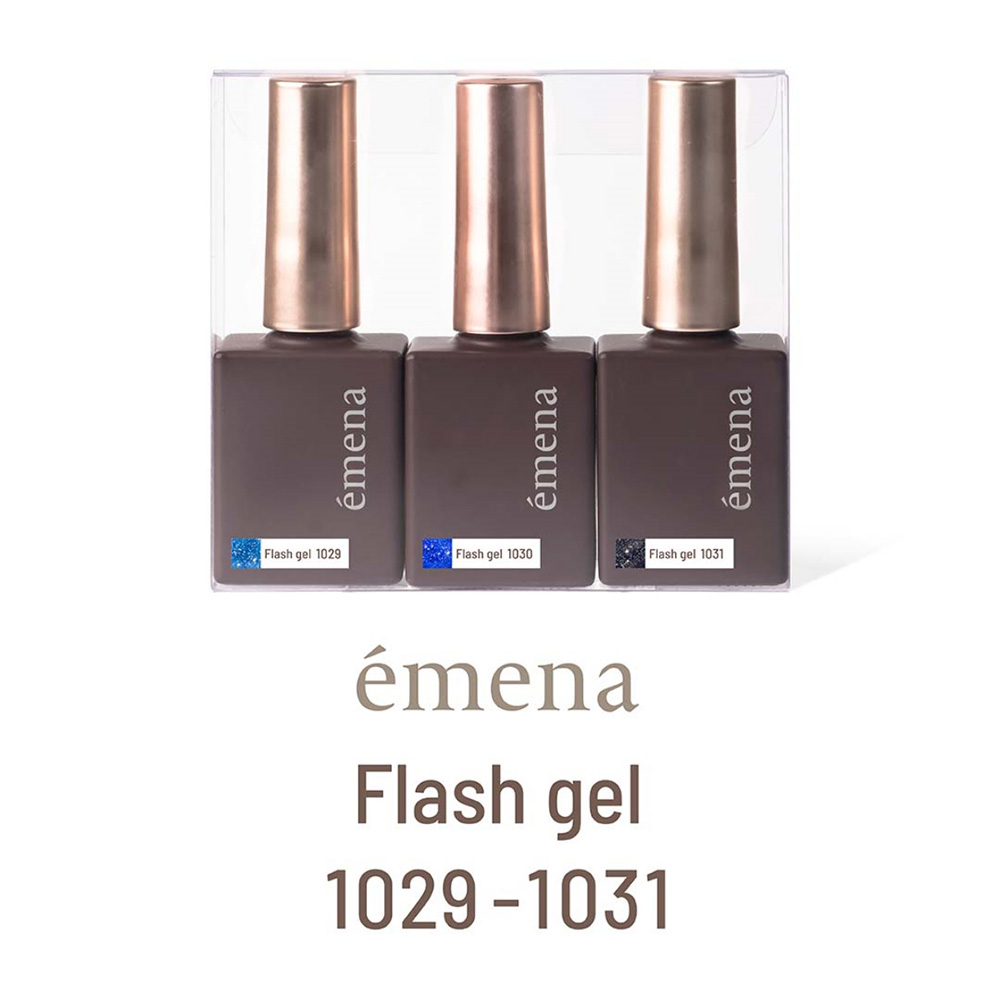 エメナ フラッシュジェル 8g 3色セット 1029-1031 EMENA-FL3B