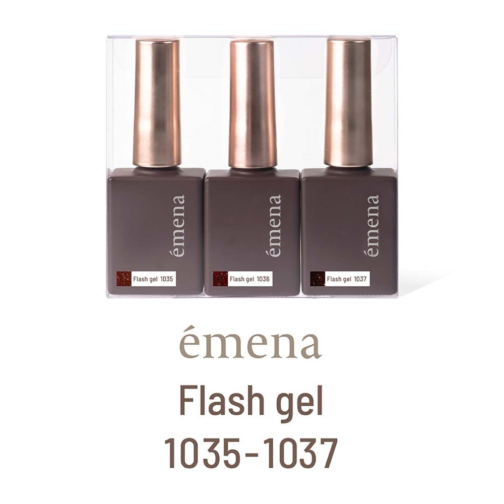 エメナ フラッシュジェル 8g 3色セット 1035-1037 EMENA-FL3G