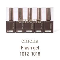 emena フラッシュ ジェル5色セット 1012～1016 エメナ フラッシュジェル 8g 5色セット 1012-1016 EMENA-FL5D / NES