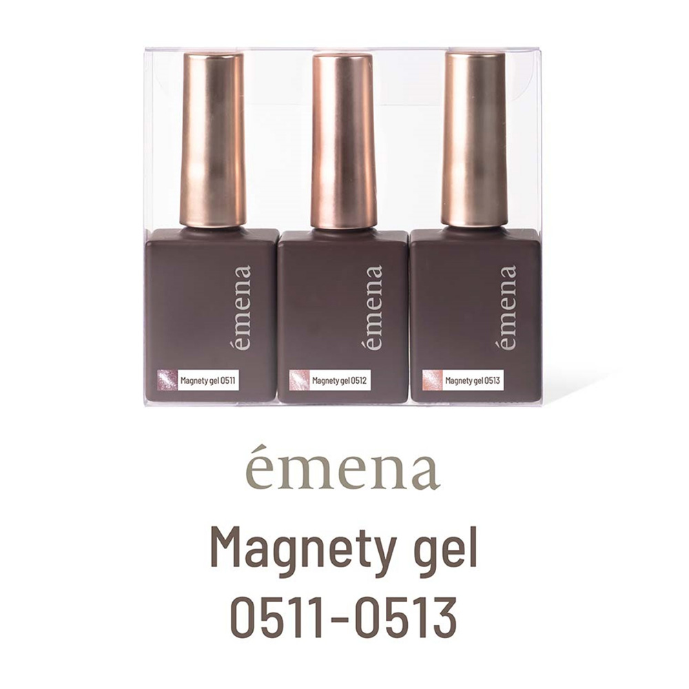 エメナ マグネティジェル 8g 3色セット 0511-0513 EMENA-MG3B