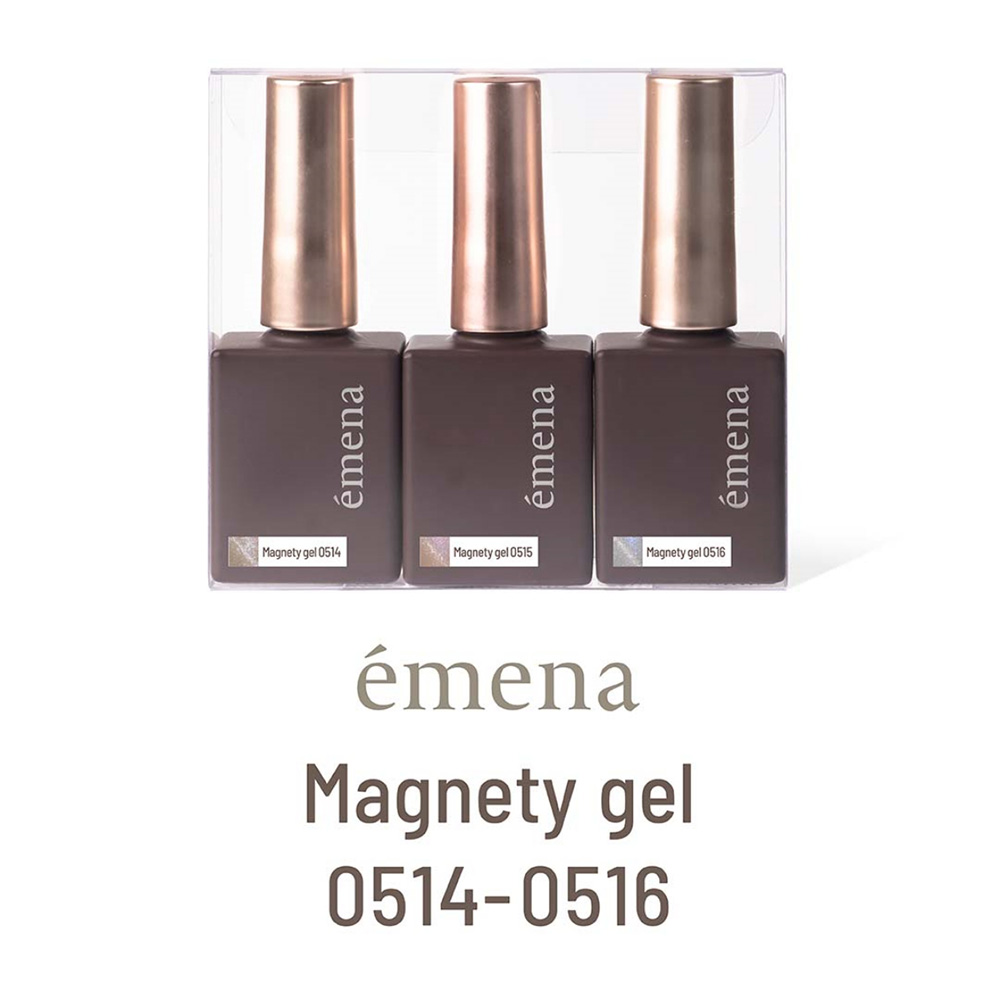 エメナ マグネティジェル 8g 3色セット 0514-0516 EMENA-MG3C