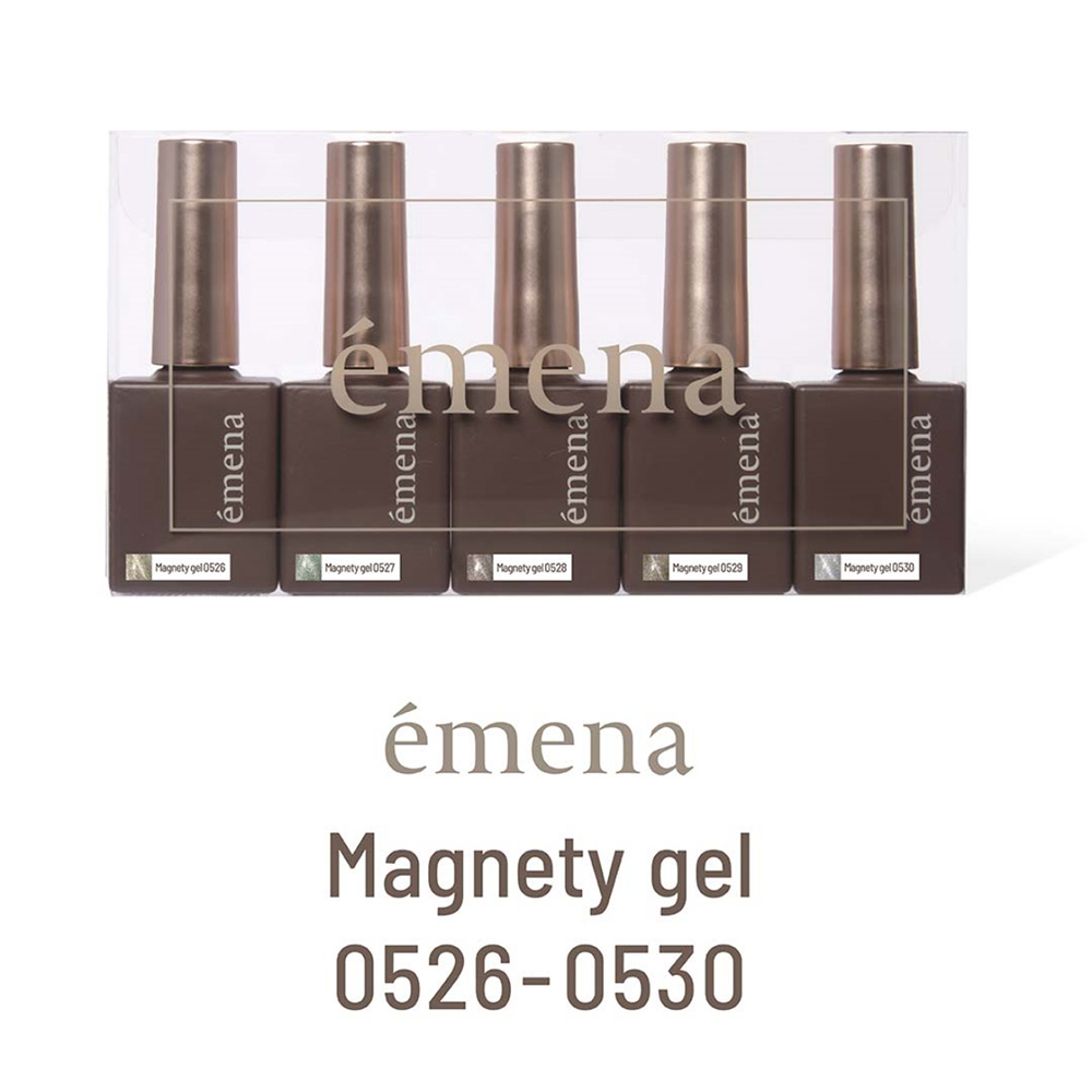 メナード エンベリル セット エメナ マグネティジェル 8g 5色セット 0526-0530 EMENA-MG5C / NES