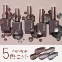 エメナ マグネティジェル 8g 5色セット 0531-0535 EMENA-MG5E