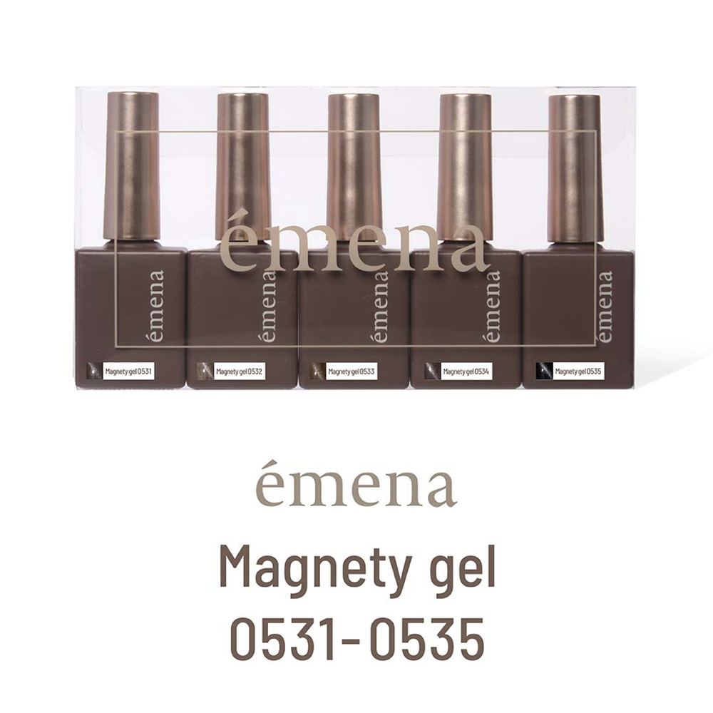 エメナ マグネティジェル 8g 5色セット 0531-0535 EMENA-MG5E / NES