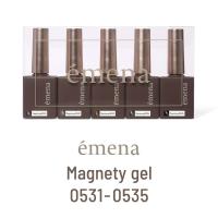 エメナ マグネティジェル 8g 5色セット 0531-0535 EMENA-MG5E / NES