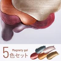 エメナ マグネティジェル 8g 5色セット 0546-0550 EMENA-MG5K