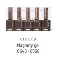 エメナ マグネティジェル 8g 5色セット 0546-0550 EMENA-MG5K
