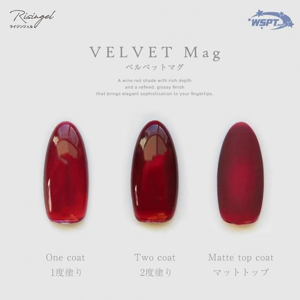 WSPT JAPAN ライジンジェル カラージェル 7ml ベルベットマグ GE61147