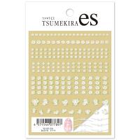 ツメキラes 小花 ホワイト ES-SFL-001