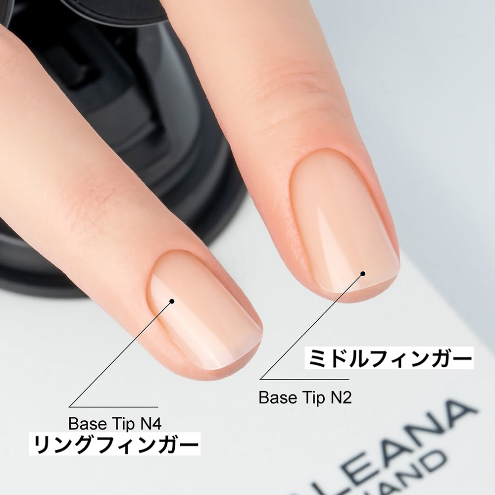 ■アリアナハンド 専用 ベーシックネイルチップ ミドルフィンガー用 50P ヌード