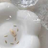 D.nail デコパーツ DBM-06 8×2.5mm 10P ゴールド #890
