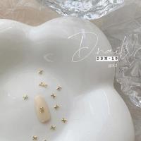 D.nail デコパーツ DBM-19 4×2mm 10P ゴールド #903