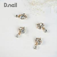 D.nail ファンシーコレクション リトルドロップ ゴールド 2P #8912