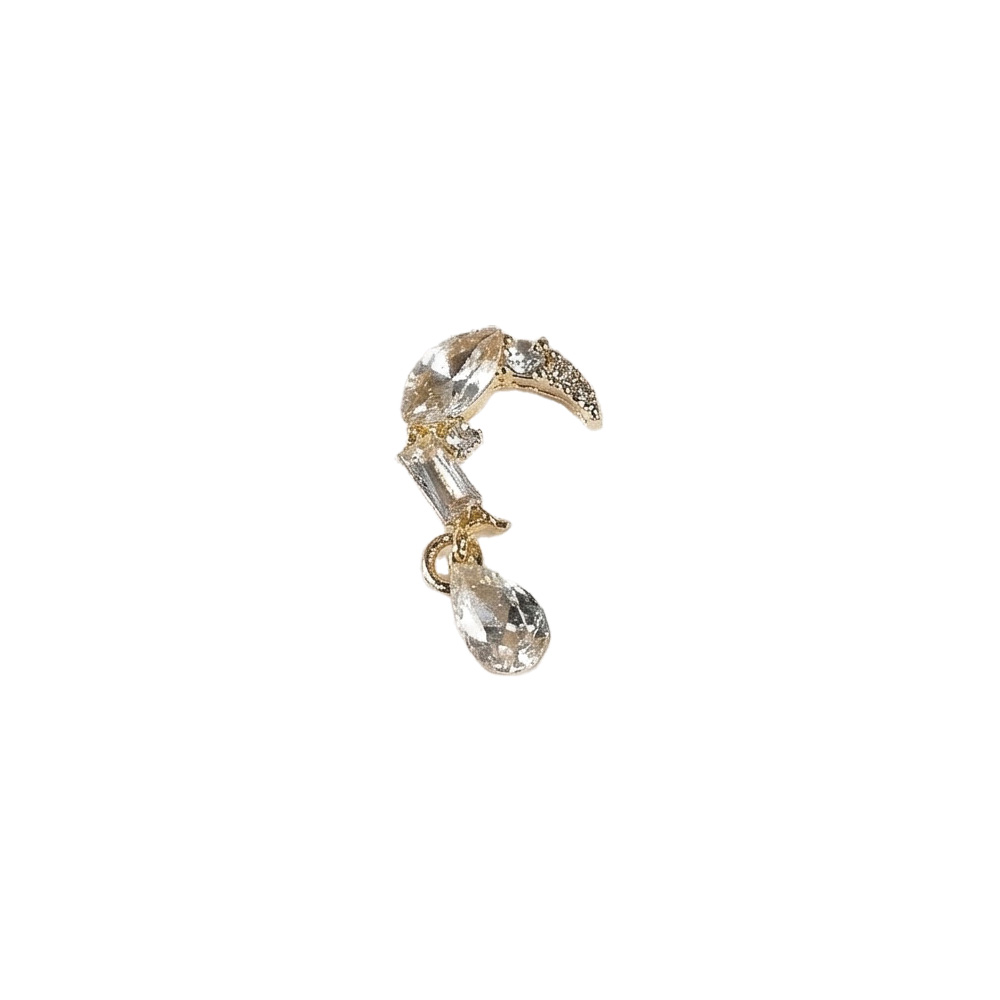 D.nail ファンシーコレクション ルナ ゴールド 2P #8917