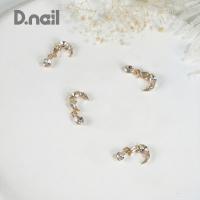 D.nail ファンシーコレクション ルナ ゴールド 2P #8917