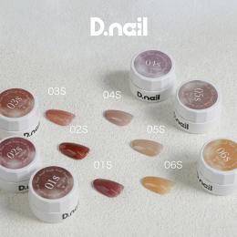 D.nail ボタニカルジェル 3g×6色セット1 01S-06S #6032