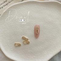 D.nail ジュエリービジューパーツ DM-3 12×5mm 2P #570