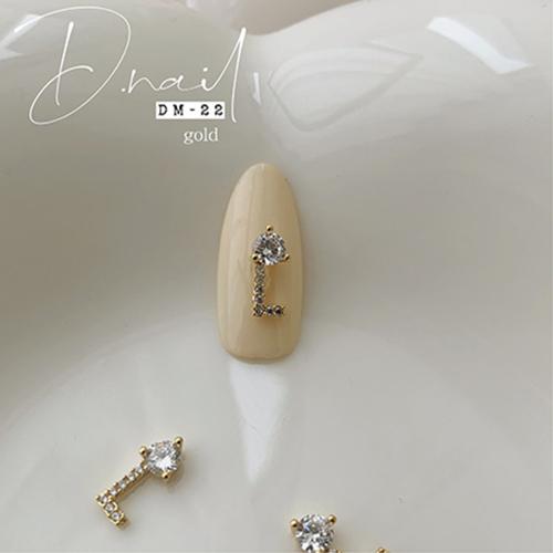 D.nail ジュエリービジューパーツ DM-22 9×5mm 2P #644