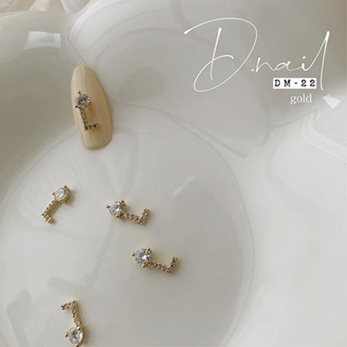D.nail ジュエリービジューパーツ DM-22 9×5mm 2P #644