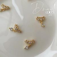 D.nail ジュエリービジューパーツ DM-21 10×13mm 2P #643