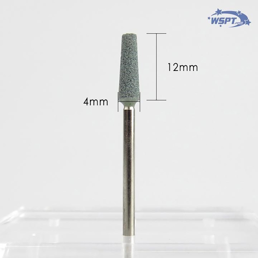 ●WSPT JAPAN グリーンポイントテーパー大#180 3本セット 砥石ビット BC61051