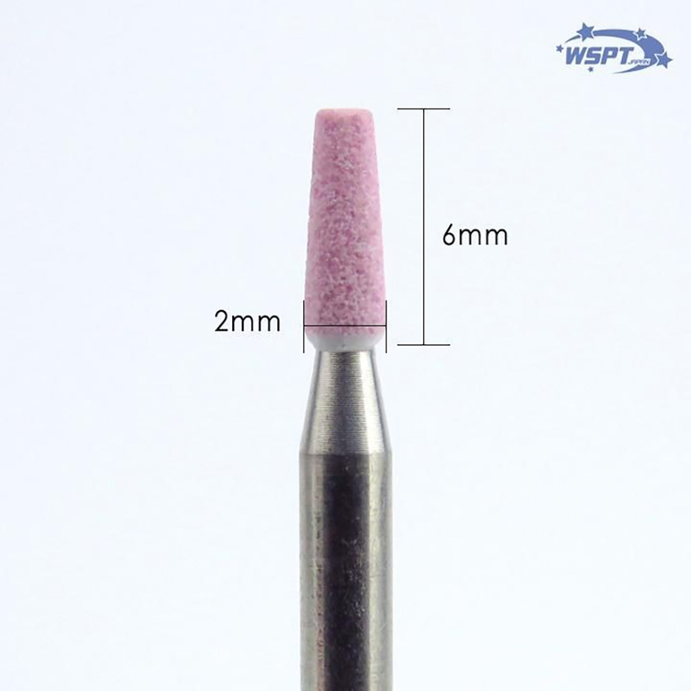 ●WSPT JAPAN ピンクポイントテーパー小#180 3本セット 砥石ビット BC61053