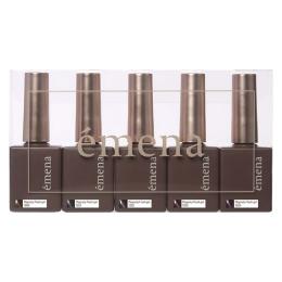 エメナ マグネティフラッシュジェル 8g 5色セット 1300-1304 EMENA-MF5A