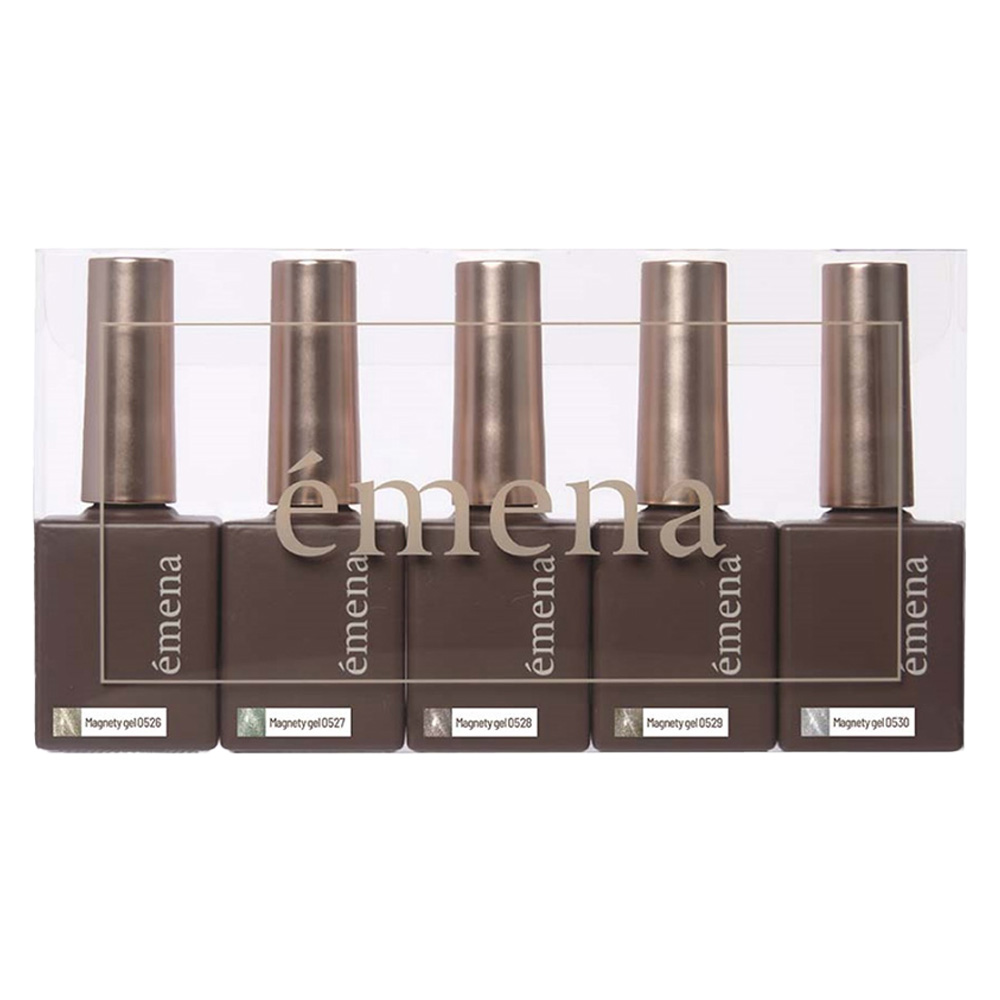 エメナ マグネティジェル 8g 5色セット 0526-0530 EMENA-MG5C / NES